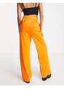 Extro & Vert - Pantaloni extra larghi a fondo ampio arancioni-Arancione