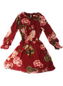 TWINSET GIRL Abito in Georgette Stampa Fiori - 8A