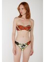 EFFEK F**K Bikini Corallini con Top a Balconcino