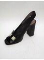 Sandalo pelle donna ALBANO 2225 nero