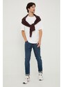 Sisley maglione in cotone uomo