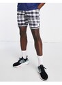 adidas Golf - Adicross The Open - Pantaloncini bianchi a quadri-Bianco