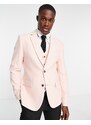 Harry Brown - Giacca da abito in tweed rosa