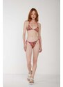 EFFEK F**K Bikini Maculato Paisley con Top a Triangolo