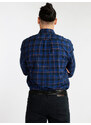 Timberland Camicia Da Uomo Regular Fit a Quadri Classiche Blu Taglia Xl