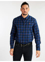 Timberland Camicia Da Uomo Regular Fit a Quadri Classiche Blu Taglia M