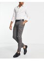Bolongaro Trevor - Pantaloni da abito grigi a quadri-Multicolore