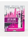 Maybelline - New York Lift & Line - Kit con mascara ed eyeliner liquido (Risparmia il 25%)-Multicolore