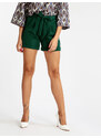 Solada Short Donna Con Fiocco Shorts Verde Taglia Unica