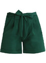 Solada Short Donna Con Fiocco Shorts Verde Taglia Unica
