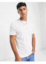New Look - T-shirt girocollo bianca-Bianco