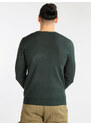 Baci & Abbracci Pullover Uomo Girocollo Verde Taglia S