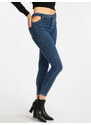 Farfallina Jeans Donna Skinny a Vita Alta Slim Fit Taglia M