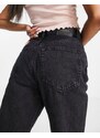 Pull&Bear Petite - Mom jeans basic neri-Nero