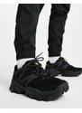 Cat Footwear CAT - Reactor - Sneakers stringate nere con suola spessa-Nero
