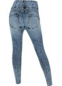 Freddy Jeans push up WR.UP curvy denim navetta marble con strappi