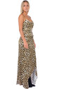 abito lungo donna Aniye By in raso a fantasia