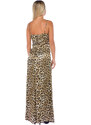 abito lungo donna Aniye By in raso a fantasia
