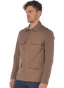 giacca da uomo Qb24 con tasche e zip