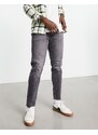 Selected Homme - Toby - Jeans affusolati slim lavaggio grigio-Blu