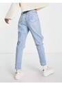 Parisian Tall - Jeans azzurri con strappi estremi-Blu