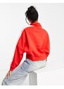 adidas Originals - Ski Chic - Felpa accollata rétro rossa-Rosso