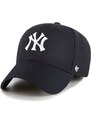 47brand cappello con visiera aggiunta di cotone MLB New York Yankees B-MVPSP17WBP-NYC