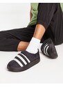 adidas Originals - Puffylette - Scarpe nere con dettagli bianchi-Nero