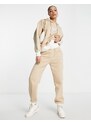 adidas Originals - Mountain Explorer - Joggers beige con fondo elasticizzato a contrasto-Marrone