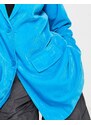 Native Youth - Blazer comodo oversize in velluto blu pop in coordinato