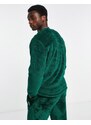 adidas Originals - Essentials+ - Maglione girocollo soffice in poliestere-Verde