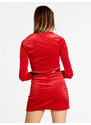 Solada Vestito Donna In Velluto Con Cintura Vestiti Rosso Taglia Unica