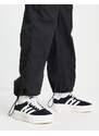 adidas Originals - Gazelle Bold - Sneakers nere e bianche con suola platform-Nero