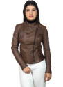 Leather Trend Raff - Chiodo Donna Cuoio in vera pelle