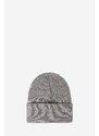 Stussy Cappello STOCK CUFF in acrilico grigio