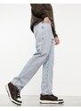 Abercrombie & Fitch - Athletic - Jeans dritti lavaggio chiaro-Blu
