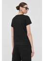 Trussardi t-shirt in cotone colore nero