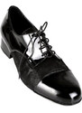 Top Dance Shoes Scarpe Da Ballo Uomo In Vernice Classiche Nero Taglia 40