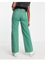 Cotton On - Jeans dritti verdi con pannelli-Verde