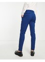 New Look - Pantaloni da abito skinny indaco-Blu