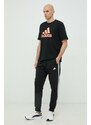 adidas pantaloni da jogging in cotone uomo HA4337