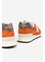 New Balance Sneakers 574 in camoscio e tessuto rosso