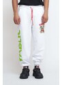 Pablic Pantalone Stampa Orso - Bianco White Uomo PE22 promo