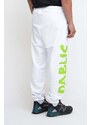 Pablic Pantalone Stampa Orso - Bianco White Uomo PE22 promo