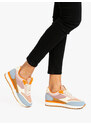 Solada Sneakers Multicolor Donna Con Platform Basse Rosa Taglia 40