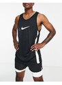 Nike Basketball - Icon - Top senza maniche nero con logo