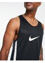 Nike Basketball - Icon - Top senza maniche nero con logo