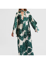 La DoubleJ Dresses gend - Magnifico Dress Monstera M 100% Silk