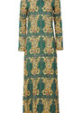 La DoubleJ Dresses gend - Long Sleeve Swing Dress Tiger Tiles XS 96% Viscose 4% Elastane
