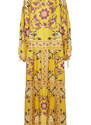 La DoubleJ Treasure Trove gend - Vesta Dress (Placée) Melograno Giallo Placée S 100% Silk